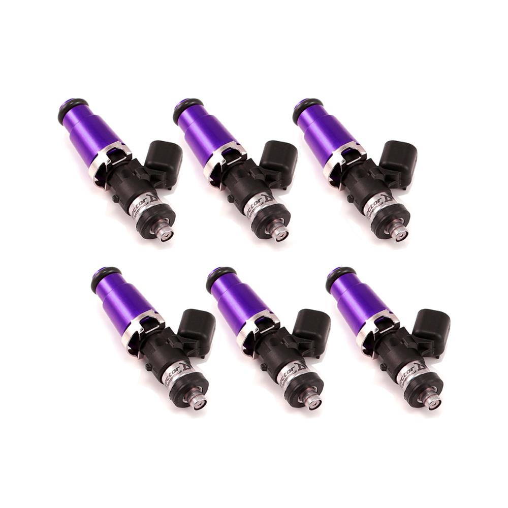 Injector Dynamics 1750-XDS - 60mm Length - 14mm Purple Top - Denso Lower Cushion (Set of 6)