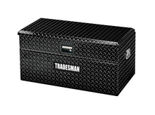 Load image into Gallery viewer, Tradesman Aluminum Flush Mount Truck Tool Box Full/Wide (56in.) - Black