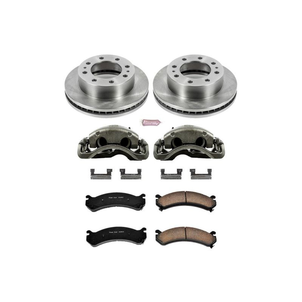 Power Stop 02-04 Chevrolet Avalanche 2500 Front Z23 Evolution Sport Brake Kit w/Calipers