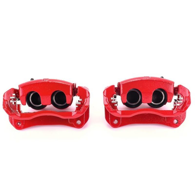 Power Stop 10-18 Lexus RX350 Front Red Calipers w/Brackets - Pair PowerStop