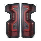 AlphaRex 620060 19-23 Chevrolet Silverado 1500/2500HD/3500HD PRO-Series LED Tail Lights Red Smoke