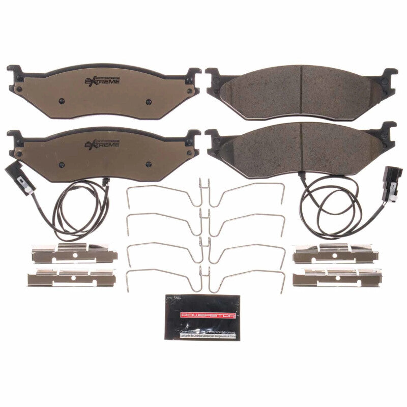 Power Stop 08-09 Ford F-53 Motorhome Chassis Rear Z36 Truck & Tow Brake Pads w/Hardware PowerStop