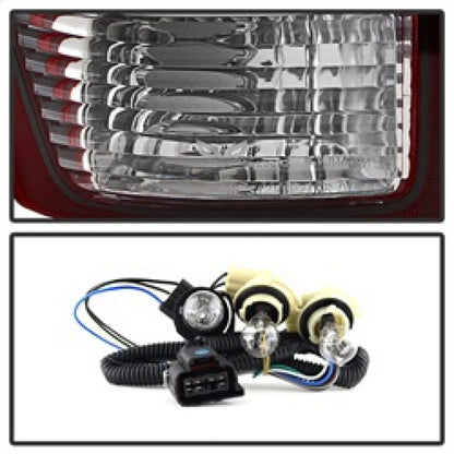 Xtune Chevy Avalanche 02-06 OE Style Tail Lights Red Smoked ALT-JH-CAVA02-OE-RSM SPYDER