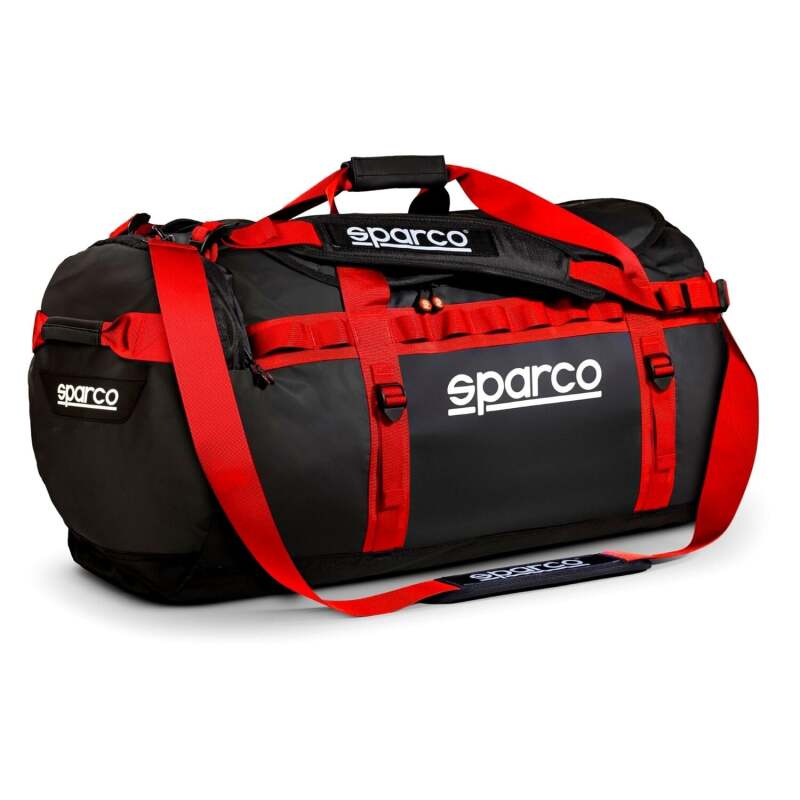 Sparco Bag Dakar Duffle LRG Black/Red