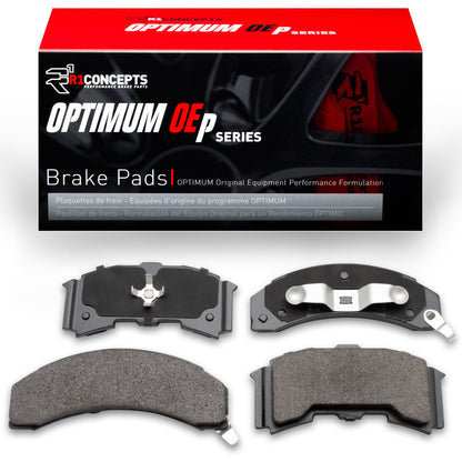 R1 Front OE Brake Pads 1984-1987 Pontiac Fiero - 2551-0261-00