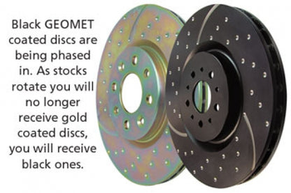 EBC 2000-01 Dodge Ram 1500 3GD Slotted & Dimpled Rotors - GD7183 EBC