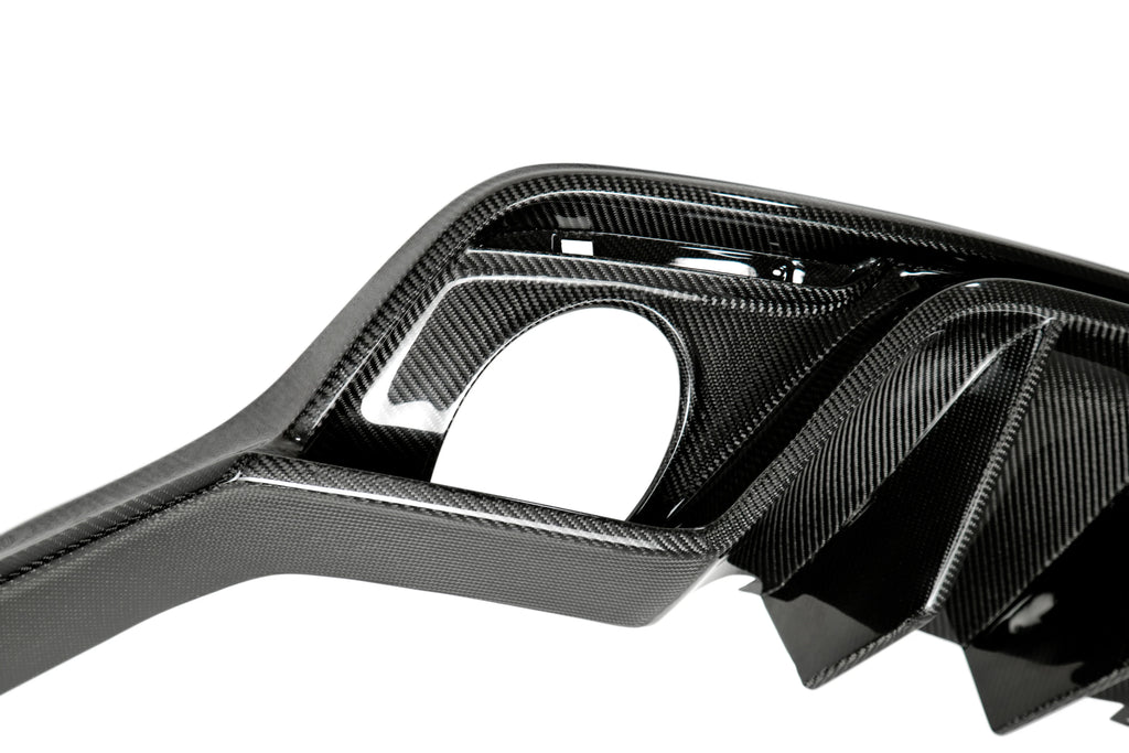 Anderson Composites 2015 - 2017 Mustang Carbon Fiber Type-AR Rear Diffuser - AC-RL15FDMU-AR