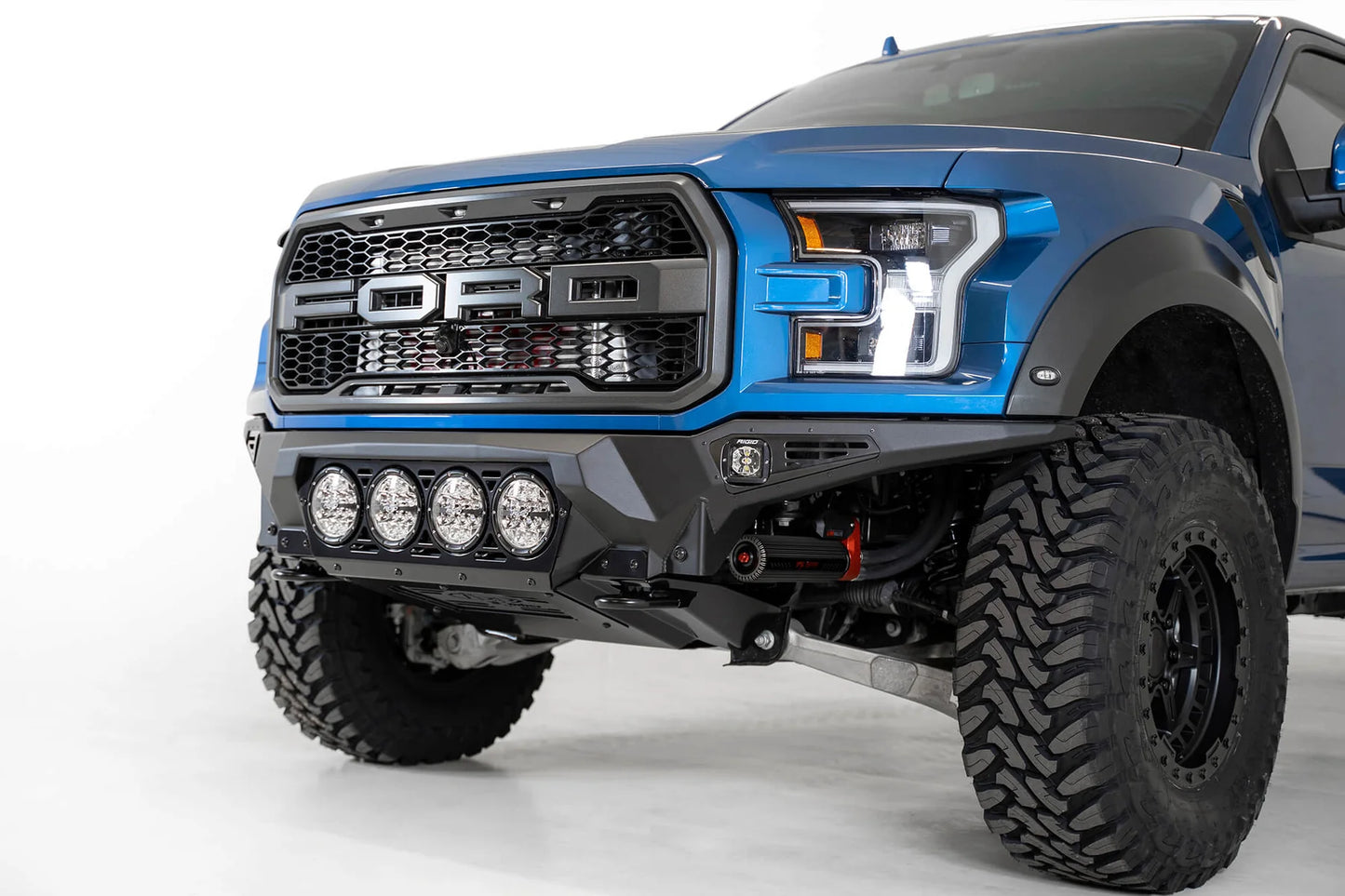 Addictive Desert Designs 2017-2020 Ford Raptor Bomber Front Bumper (Rigid) - F11001411010 Addictive Desert Designs