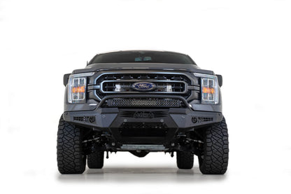 Addictive Desert Designs 2021-2023 Ford F-150 Honeybadger Front Bumper W/ Top Hoop - F197431040103 Addictive Desert Designs