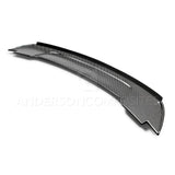 Anderson Composites 2015 - 2023 Mustang Carbon Fiber Track Pack Style Spoiler With Adjustable Wicker Bill - AC-RS15FDMU-ST