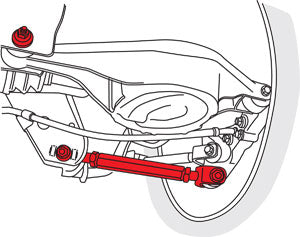 SPC Performance Rear Adjustable Camber Arm Nissan 350Z / Maxima / Infiniti G35 72050 SPC Performance