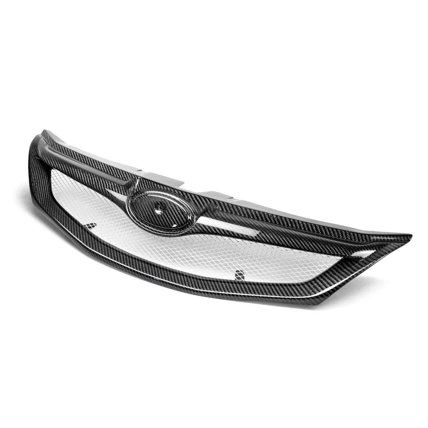 Seibon STI-Style Carbon Fiber Front Grille For 2008-2010 Subaru WRX STi - FG0809SBIMP-STI Seibon