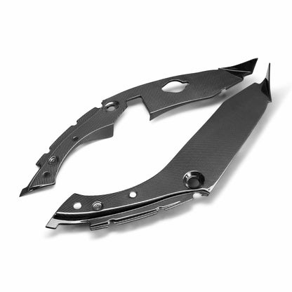 Seibon Carbon Fiber Under Hood Inner Wing Trim For 2017-2021 Honda Civic Type R - IWT17HDCVR