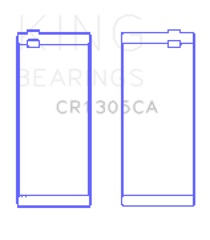 King Engine Bearings Cummins 4Bta/4Btaa/6Bt/6Bta (Size +0.50mm) Connecting Rod Bearing Set King Engine Bearings