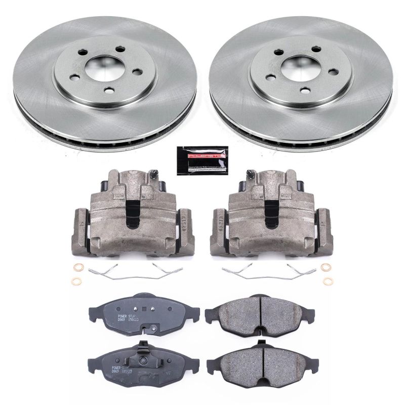 Power Stop 01-06 Chrysler Sebring Front Autospecialty Brake Kit w/Calipers