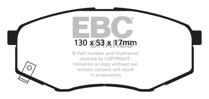 EBC GreenStuff Front Brake Pads - DP21866 EBC