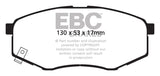 EBC Ultimax2 Front Brake Pads - UD1447