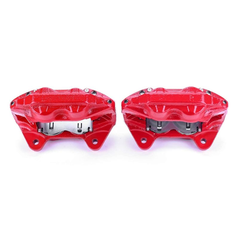 Power Stop 03-07 Lexus LX470 Front Red Calipers w/o Brackets - Pair PowerStop