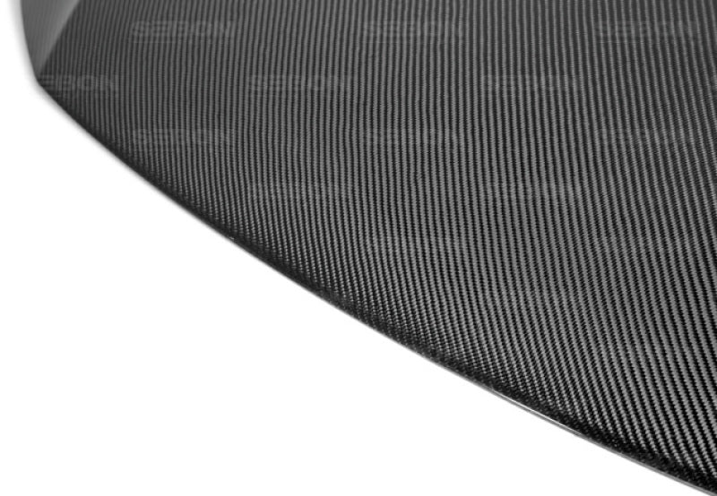 Seibon MG-style carbon fiber hood for 2012-2013 Honda Civic 2DR and 2012 Honda Civic 4DR - HD1213HDCV2D-MG