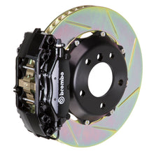 Load image into Gallery viewer, Brembo 87-91 928 S4/GT Rear GT BBK 4 Piston Cast 2pc 328x28 2pc Rotor Slotted Type-1-Black