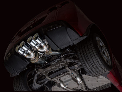 AWE Tuning 05-07 C6 Chevrolet Corvette 6.0L Touring Edition Axleback Exhaust w/ Chrome Silver Tips