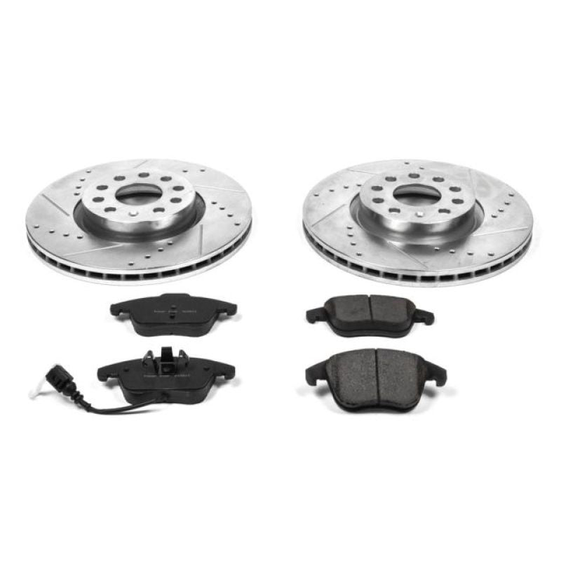 Power Stop 15-18 Audi Q3 Front Z23 Evolution Sport Brake Kit PowerStop