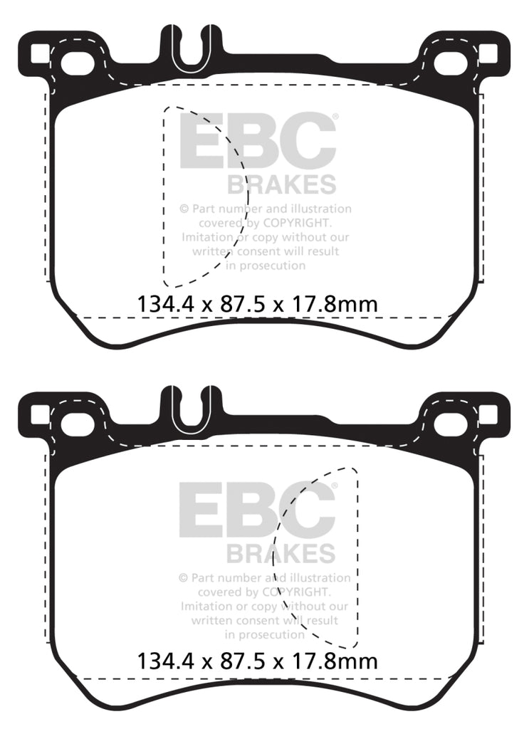 EBC RedStuff Front Brake Pads - DP32179C