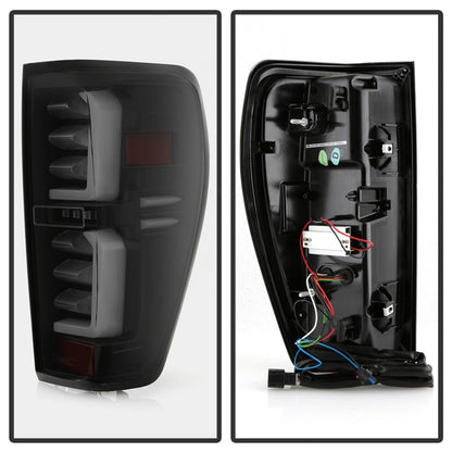 Spyder GMC Sierra 19-20 Incandescent Bulb Model Only LED Tail Lights-Black Smoke ALT-YD-GS19-LED-BSM SPYDER