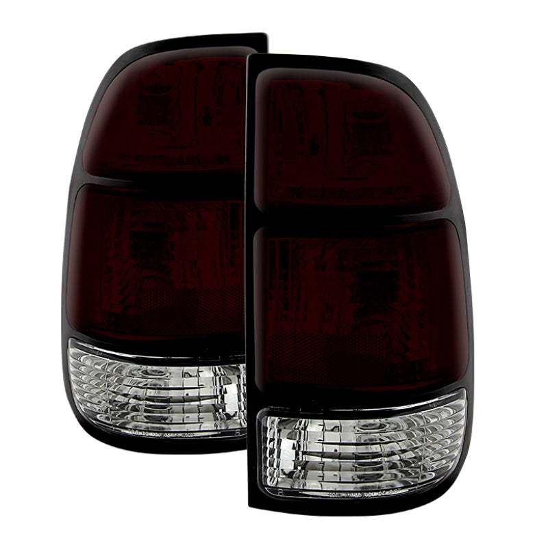 Xtune Toyota Tundra 00-06 OEM Style Tail Lights Dark Red ALT-JH-TTU00-OE-RSM SPYDER