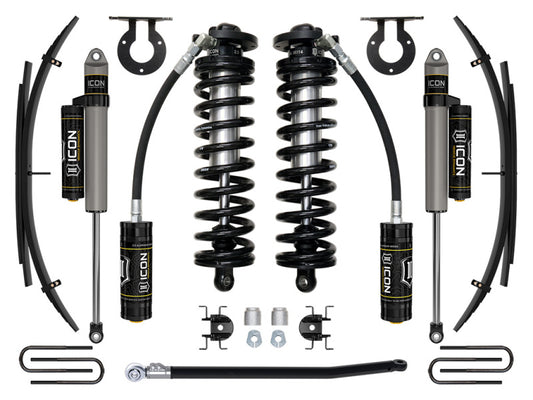 ICON 11-16 Ford F250/F350 2.5-3in Stage 3 Coilover Conversion System w/ Expansion Packs