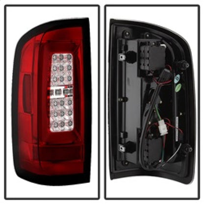 Spyder Chevy Colorado 2015-2017 Light Bar LED Tail Lights - Red Clear ALT-YD-CCO15-LED-RC SPYDER