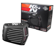 Load image into Gallery viewer, K&amp;N Street Metal Intake System for 08-16 Harley Davidson Touring Models - Shaker Black