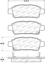 Load image into Gallery viewer, StopTech Premium Ceramic Brake Pads - 308.09950