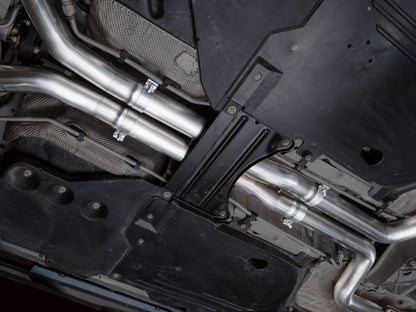 AWE 22-26 Cadillac CT5-V Blackwing SwitchPath Exhaust - Chrome Silver Tips