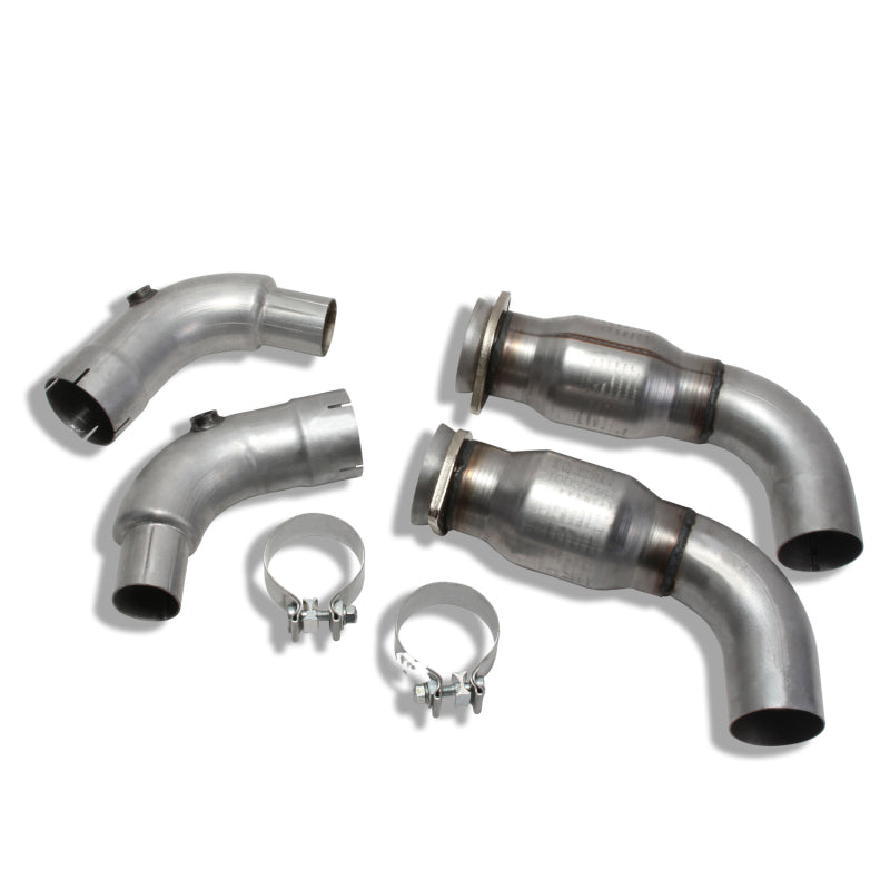 BBK Ford Mustang GT 3 Inch High Flow Catted Mid Pipe Kit 15-23 1816