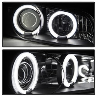 Spyder Pontiac Grand Prix 97-03 Projector Headlights CCFL Halo Blk Low H1 PRO-YD-PGP97-1PC-CCFL-BK SPYDER