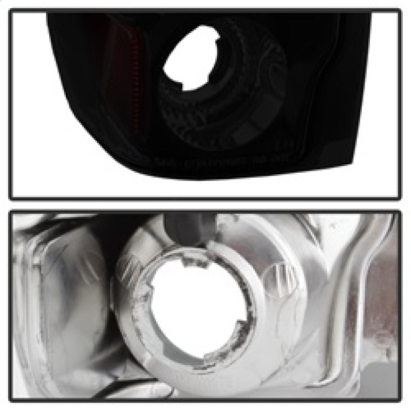 Spyder Ford F150 87-96/Ford Bronco 88-96 Euro Style Tail Lights Black Smoke ALT-YD-FF15089-BSM SPYDER