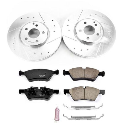 Power Stop 07-09 Mercedes-Benz E550 Front Z23 Evolution Sport Brake Kit PowerStop