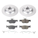 Power Stop 20-22 Mazda CX-30 Rear Z17 Coated Brake Kit