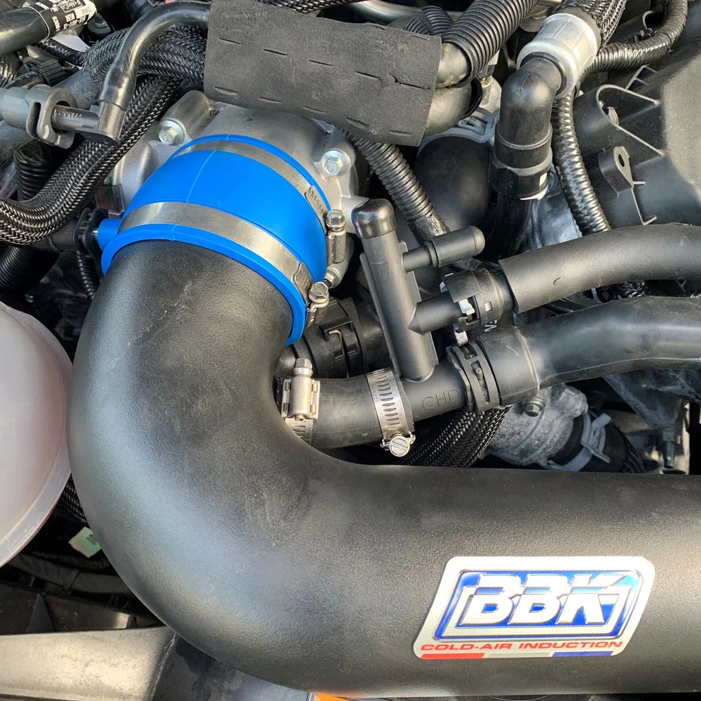 BBK Ford Mustang GT 5.0 Cold Air Intake Kit Blackout 15-17 BBK