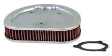 Load image into Gallery viewer, K&amp;N Replacement Air Filter 1.625in H x 7.5in L for Harley Davidson