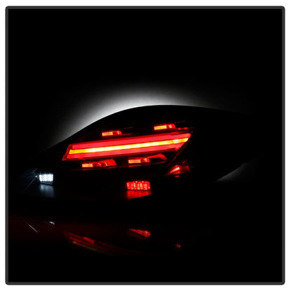 Spyder Porsche 987 Cayman 06-08 / Boxster 09-12 LED Tail Lights - Sequential Signal - Black SPYDER