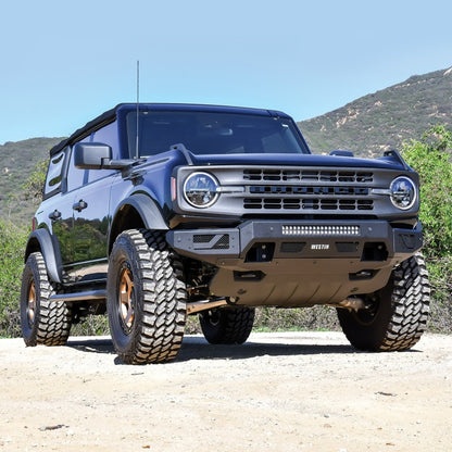 Westin 21-22 Ford Bronco Pro-Mod Front Bumper - Textured Black Westin