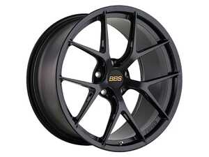 BBS FS 19x10 5x112 ET38 PFS Diamond Black Wheel -82mm PFS/Clip Req FS015DBK
