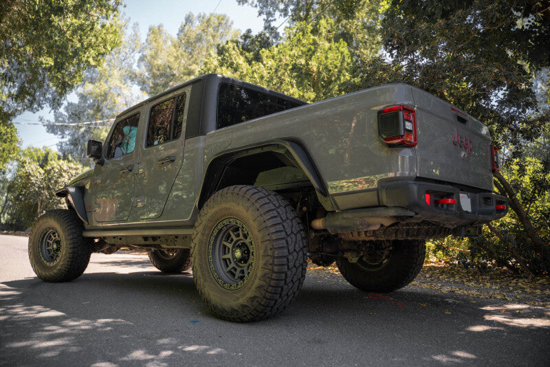 DV8 Offroad 20-24 Jeep Gladiator JT Rear Inner Fender Liners - Satin Black