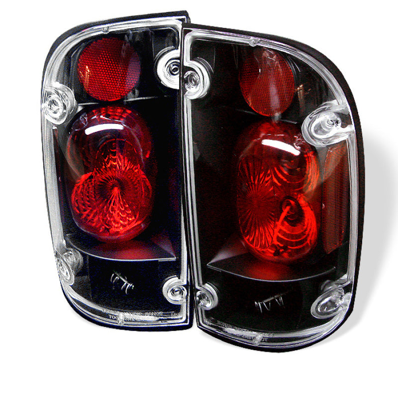 Spyder Toyota Tacoma 95-00 Euro Style Tail Lights Black ALT-YD-TT95-BK SPYDER