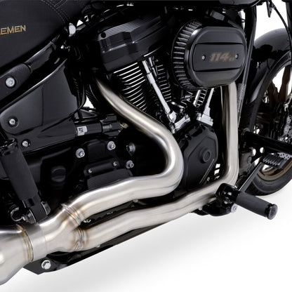 V&H 18-26 Harley Davidson M8 Narrow Tire Softail Gaslighter 2-1 Exhaust System