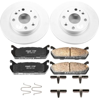 Power Stop 90-93 Mazda Miata Rear Z17 Evolution Geomet Coated Brake Kit PowerStop