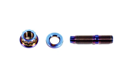 PLM Titanium K-Series Header Manifold Stud Kit K-Series K20 K24 - PLM-M10-BOLT-TITAN-5PCS