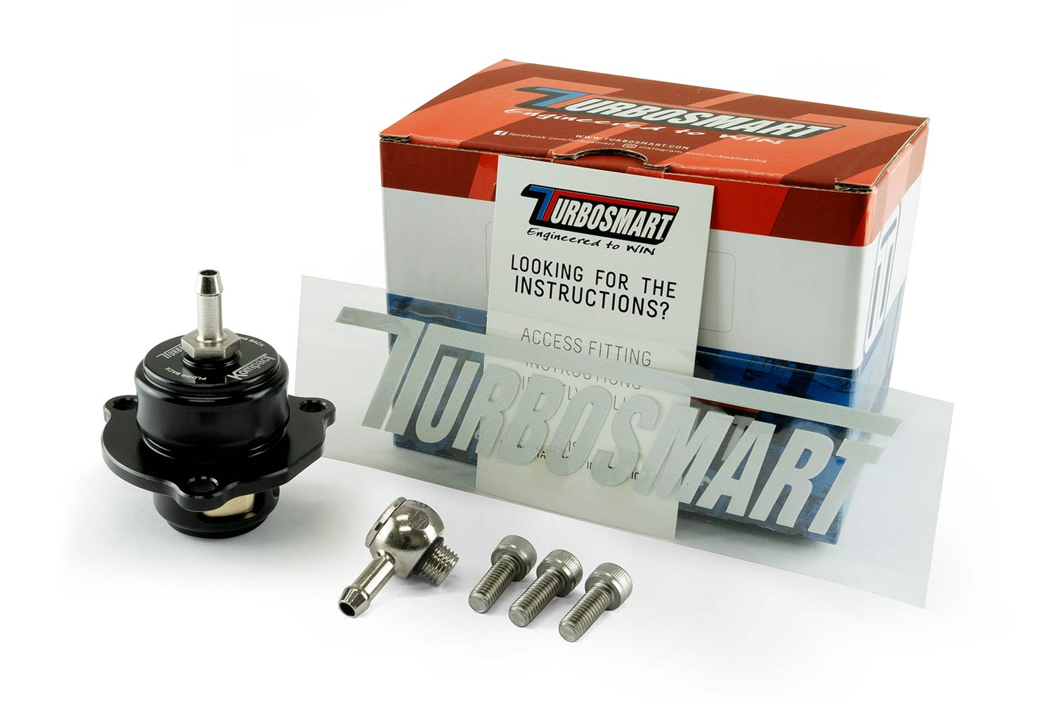 Turbosmart Kompact Plumb Back Blow Off Valve - TS-0203-1261 Turbosmart